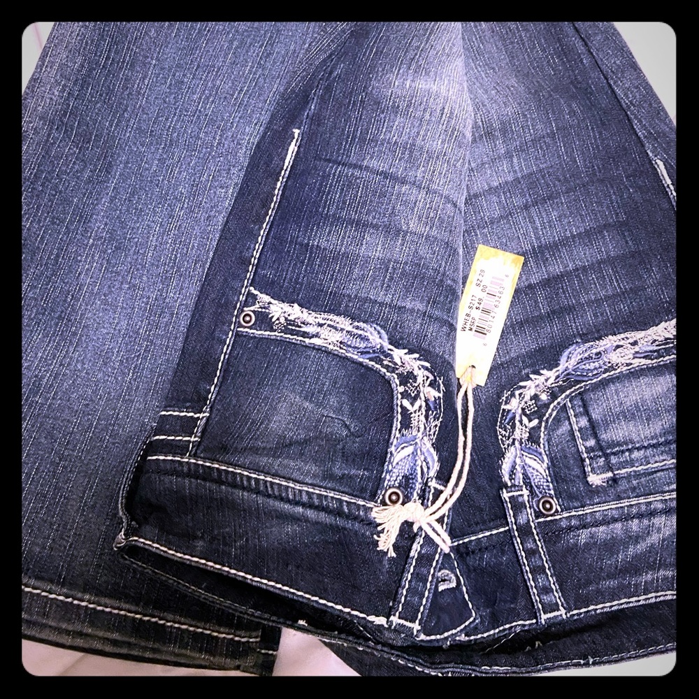 Wired heart jeans